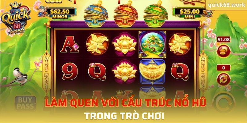 Làm quen với cấu trúc nổ hũ trong trò chơi